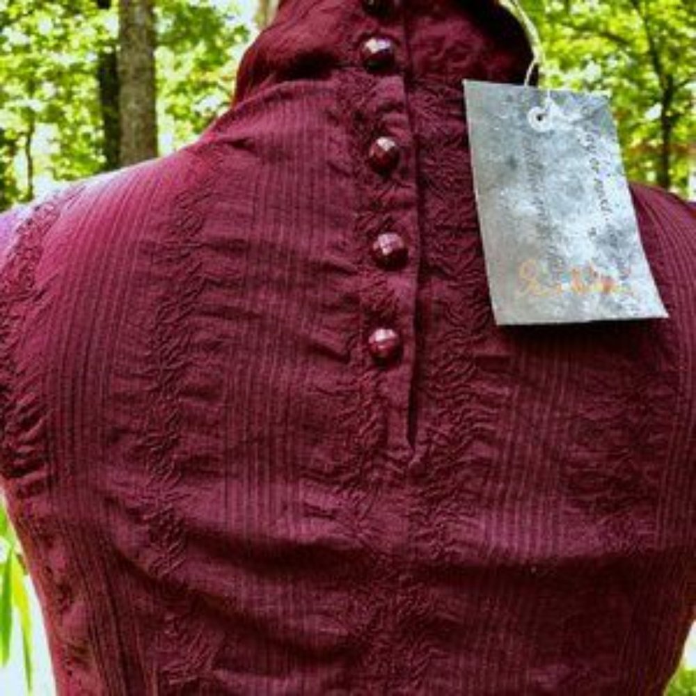 Ewa I Walla Blouse NWT Wear W/ Magnolia Pearl Chic - Picture 5 of 8